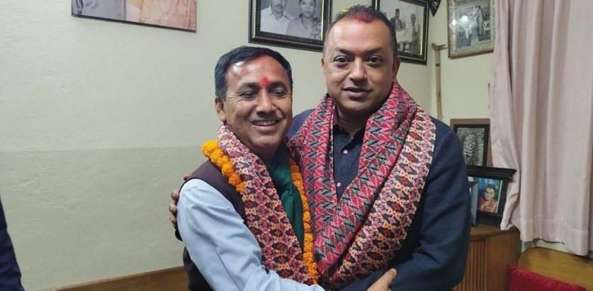 काठमाडौं आएर विश्वप्रकाशको गगन थापा सँग पहिलो भेट