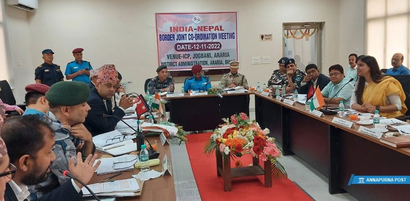 निर्वाचनलाई लक्षित गर्दै सीमा क्षेत्रमा निगरानी बढाइने