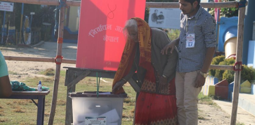 ६१ प्रतिशत मतदान भयोः आयोग