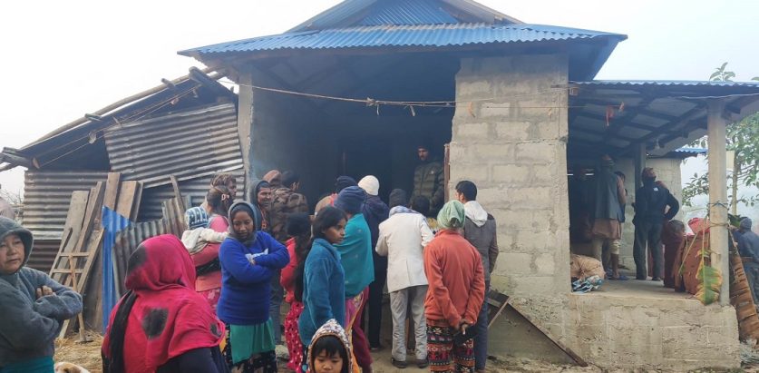 एका बिहाँनै दुखत खवर हात्तीको आक्रमणले श्रीमतीको मृत्यु, श्रीमान् गम्भीर घाइते