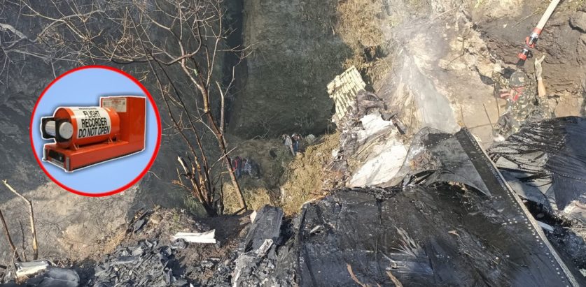 दुर्घटनामा परेको विमानको ‘ब्ल्याक बक्स’ भेटियो