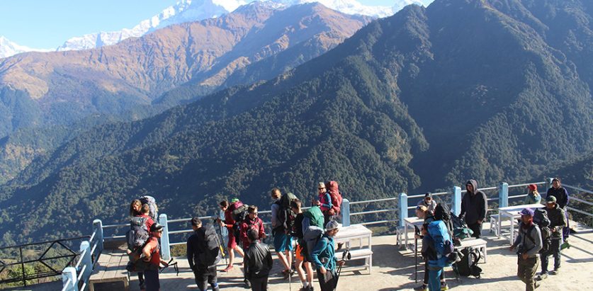 एक वर्षमा भित्रिए ६ लाख १४ हजार १४८ पर्यटक