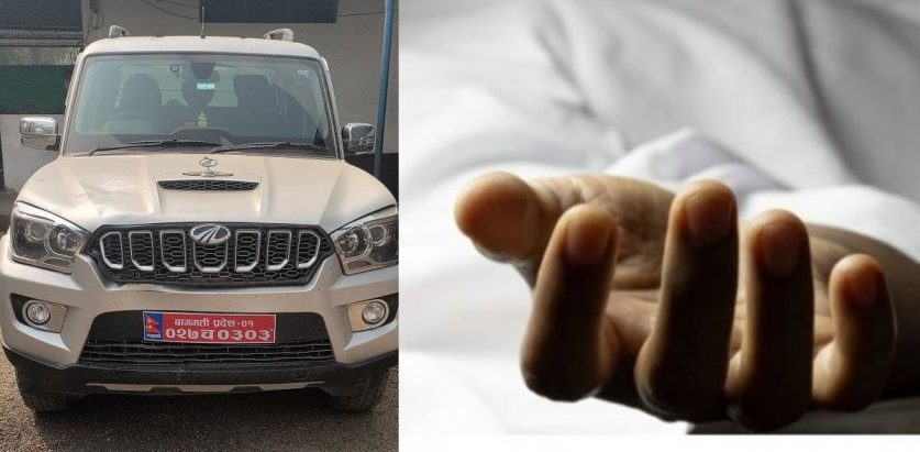 स्कर्पियोले ठक्कर दिँदा १३ वर्षे बालकको निध