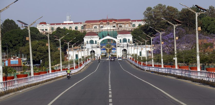 सिंहदरबारमा २४ घण्टा नै मेलम्चीको पानी