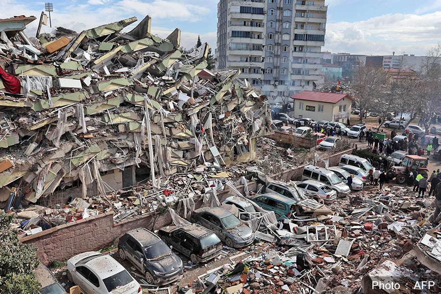 टर्की भूकम्पमा २२ हजारभन्दा बढीको मृत्यु