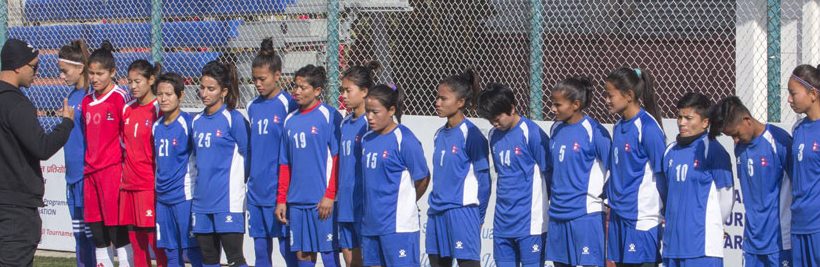 साफ अन्डर २० महिला च्याम्पियनसीपमा आज नेपाल बंगलादेशसँग भिड्दै