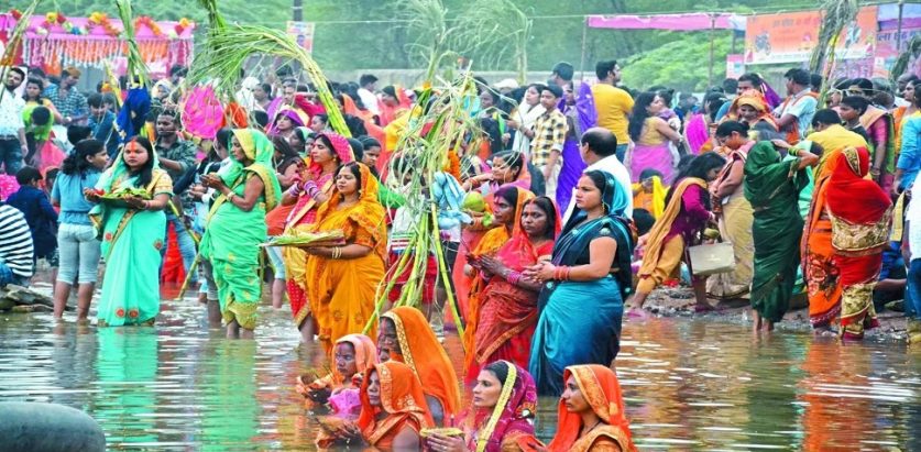 मिथिलामा वासन्ती छठ पर्व सुरु