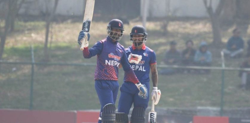 अन्तर्राष्ट्रिय करिअरको आठौं अर्धशतक पूरा