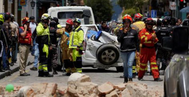 इक्वेडर र पेरुमा भूकम्पमा परी १४ जनाको मृत्यु