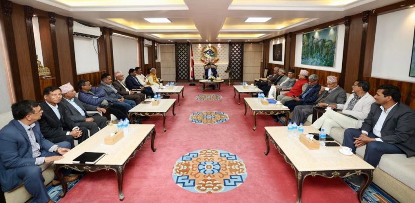 सुरु भयो ८ दलको बैठक: बालुवाटार