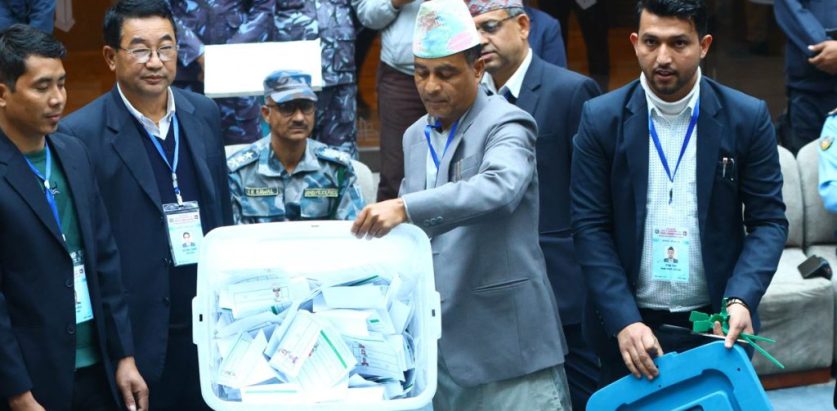 उपराष्ट्रपति निर्वाचनको मतगणना सुरु