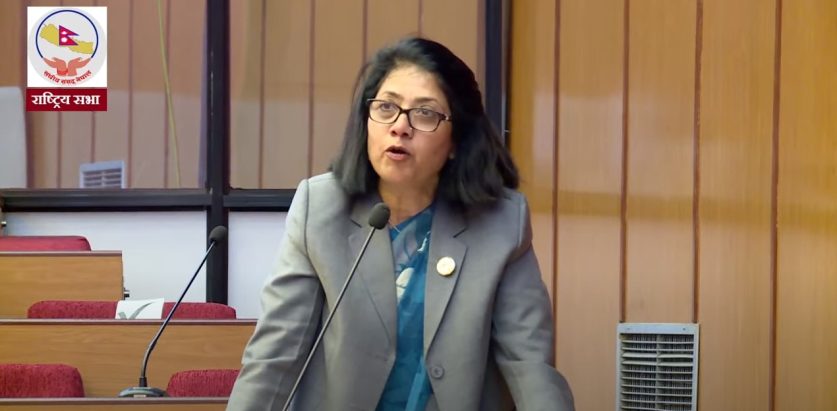 हिजो युवाको मुख थुन्ने प्रहरीलाई गृह मन्त्रालयले कारबाही गरेको छ कि छैन?: सांसद पौड्याल