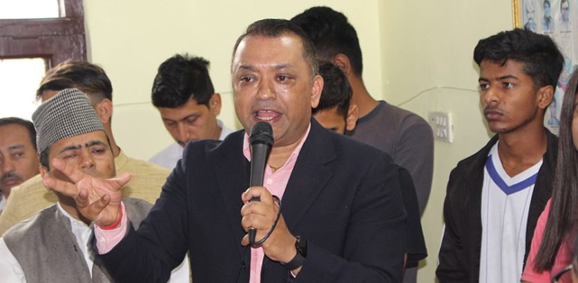 प्रधानमन्त्री र सभापतिबाट अर्थमन्त्रीको प्रस्ताव आएको छैन : गगन थापा