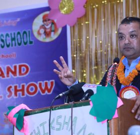 परीक्षाको तनाव नदिइ हाँस्दै सिक्ने शैक्षिक वातावरण बनाइनुपर्छ : महामन्त्री थापा