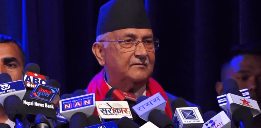 ताम्राकारको निधनप्रति एमाले अध्यक्ष ओलीले गरे दुःख व्यक्त