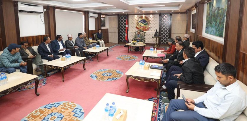 माओवादीका दलहरूको बैठक: बालुवाटार