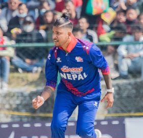 नेपालको शानदार जित, सन्दीपले लिए चार विकेट