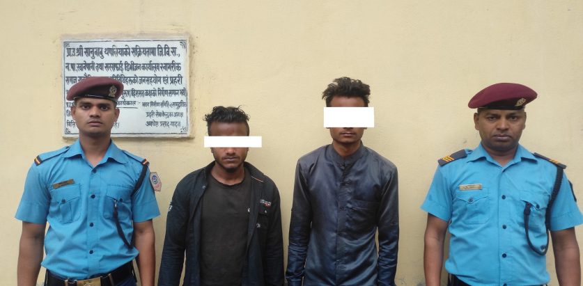 अपहरण गरी चार लाख फिरौती माग्ने दुई जना पक्राउ