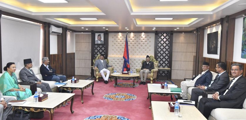 आफैँले बोलाएको बालकोट बैठकमा अनुपस्थित भए प्रधानमन्त्री प्रचण्ड