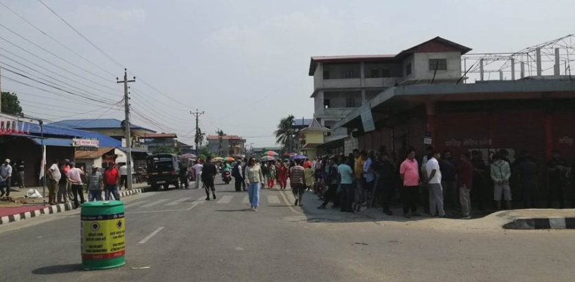 चितवनको कृष्णपुर माविमा रोकिएको मतदान सुरु