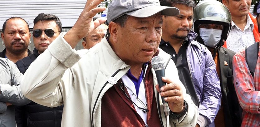 महावीर पुनले भने सांसदहरूले काम नगरे ढ्यांग्रो ठोक्दै लखेट्छौं