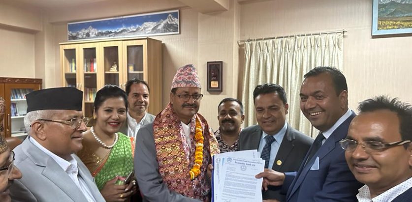 नवनियुक्त परराष्ट्रमन्त्रीसँग एनआरएनएको ८ बुँदे माग