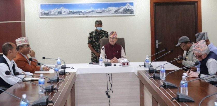 महावीर पुन र रक्षामन्त्रीको सकियो छलफल