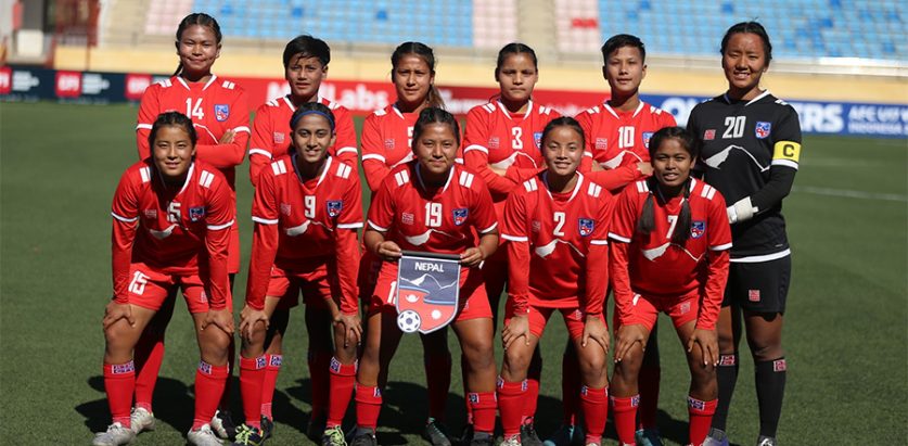 नेपालले आज यू १७ महिला एसियन कप छनोटमा जोर्डनसँग खेल्दै