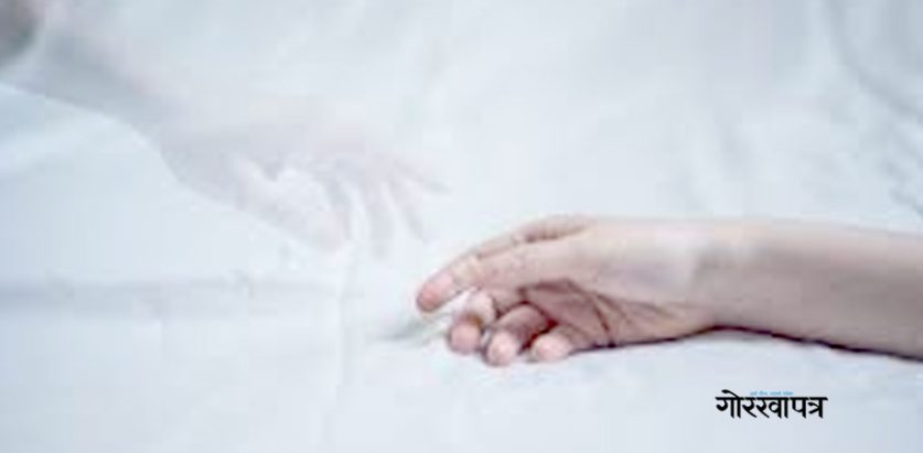 गाडेको अवस्थामा  शव फेला