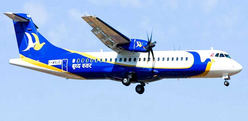 नयाँ जहाज ल्यायो बुद्ध एयरले