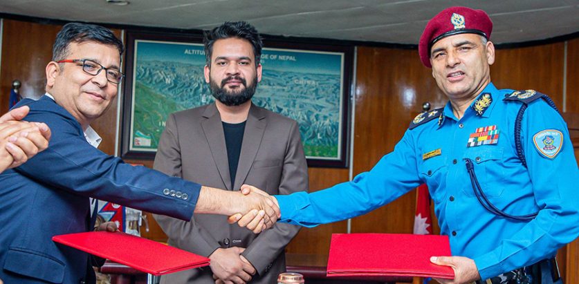 काठमाडौं महानगरले सीसीटिभी जडान गर्न प्रहरीलाई दियो ६ करोड