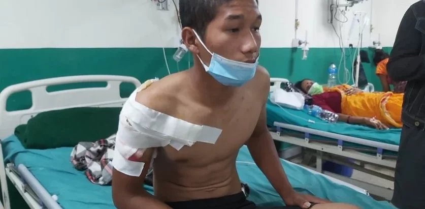 बाघको आक्रमणबाट २ जना घाइते