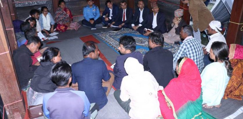 मिटरब्याज पीडित आफ्नो मागबाट पछि हटेनन्