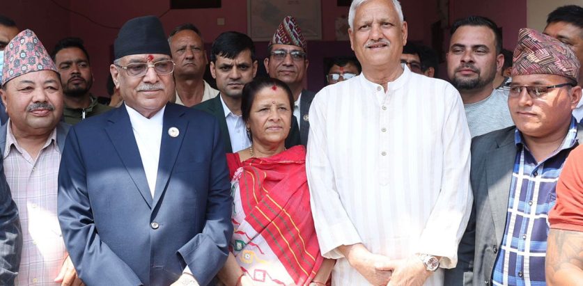 प्रचण्ड र लेखराज भट्टको सम्बन्ध ४० वर्ष पुरानो