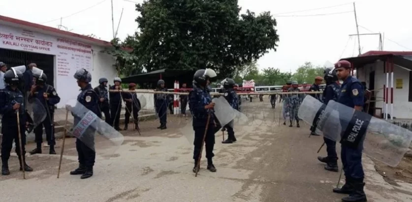 नेपाल–भारत सीमा नाका बन्द हुने