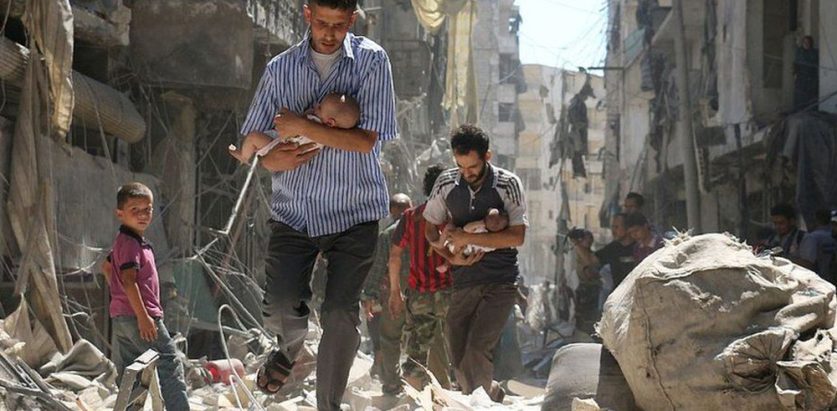 सिरिया गृह युद्धको १२ वर्ष : ५१ हजारको मृत्‍यु, खण्डहर बन्याे शहर