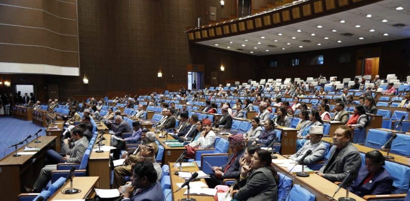 प्रतिनिधि सभाको नियमावली पारित