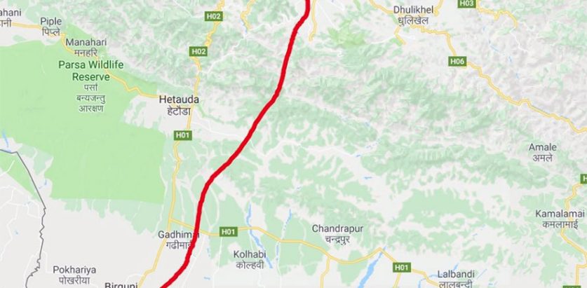 काठमाडौं–रक्सौल रेलमार्गको लोकेसन सर्भे रिपोर्ट तयार, निर्माणको समझदारी गर्ने तयारी