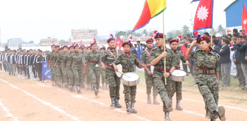 कोशी प्रदेशस्तरिय १३ औं राष्ट्रपति रनिङ शिल्ड प्रतियोगिता सुरु