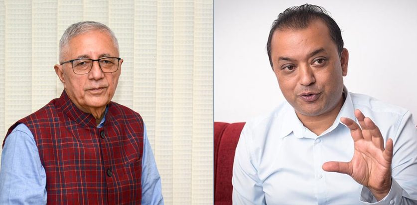 मन्त्री छान्न कोइराला–गगन थापा छलफलमा