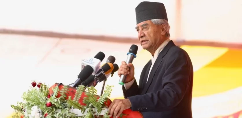 गठबन्धन बलियो बनाउन उपेन्द्र यादवलाई जिताउनु पर्छ : देउवा