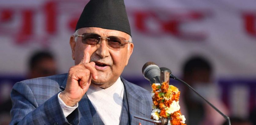 पूर्वराजाका परिवार र सत्तारूढ दलले आफूमाथि आक्रमण गरेको ओलीको आरोप