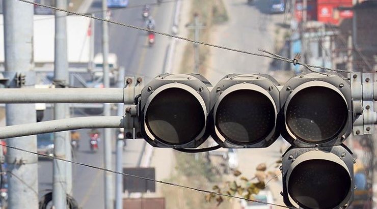 उपत्यकाका ट्राफिक बत्तीको मर्मत सुरू
