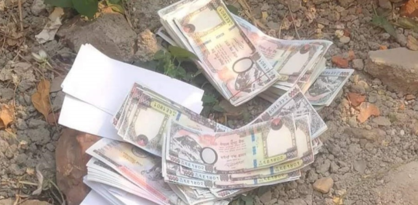 ठूलो परिमाणमा नक्कली नोट बरामद