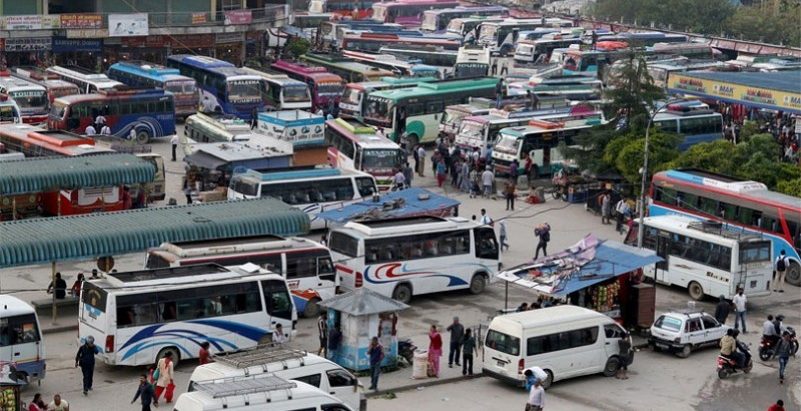 गाडी भाडा घट्यो लामो दुरीको