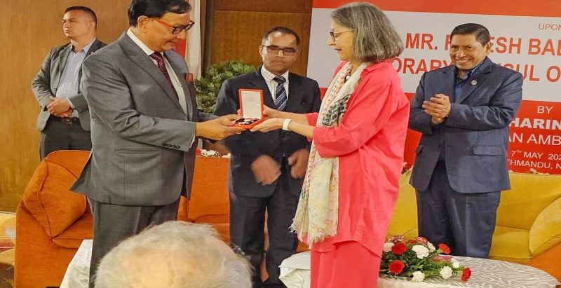 अस्ट्रियाका राष्ट्रपतिबाट वाणिज्यदूत राजेशबाबु विभूषित