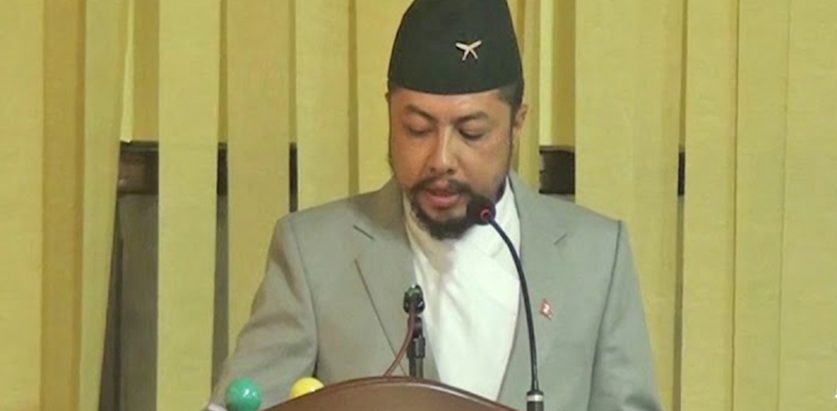 राजनीतिको ब्याज खान छोड्दिनुस् : सांसद विराजभक्त