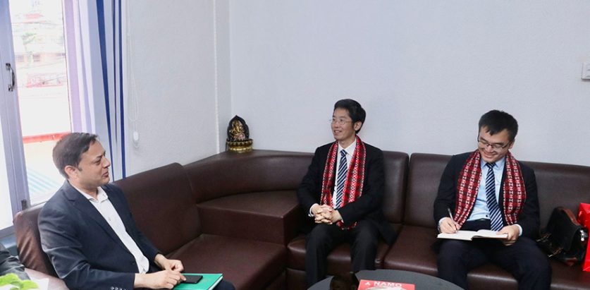 रास्वपा र चिनियाँ दूतावासबीच भेटवार्ता