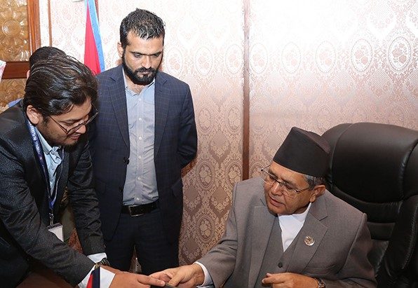 संसदमा ई–हाजिरी सुरु