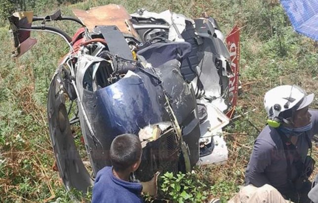 संखुवासभामा हेलिकप्टर दुर्घटना